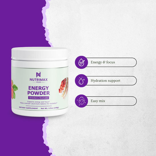 Energy Powder (Strawberry Shortcake)